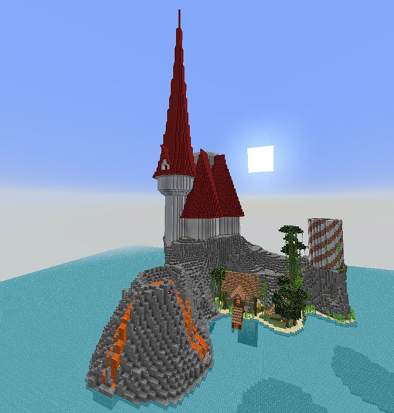 Minecraft Acid Island Spawn